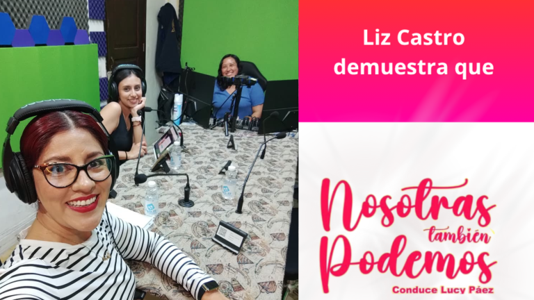 Liz Castro demuestra que Nosotras También Podemos Primer operadora de CoscoFM