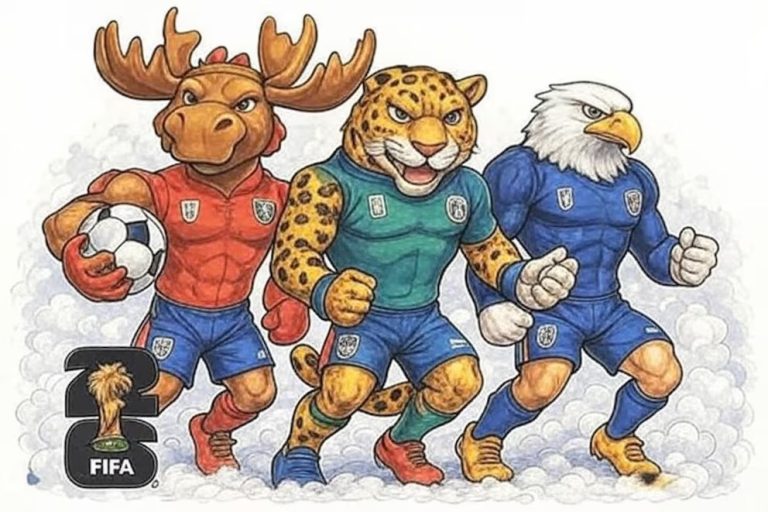 Presentan mascotas del Mundial 2026 y desatan ola de memes en redes sociales