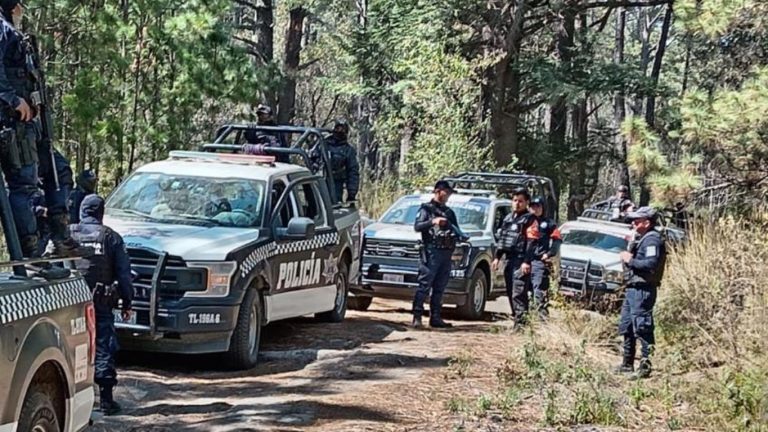 Enfrentamiento entre policías y presuntos talamontes deja dos heridos en Chilchotla