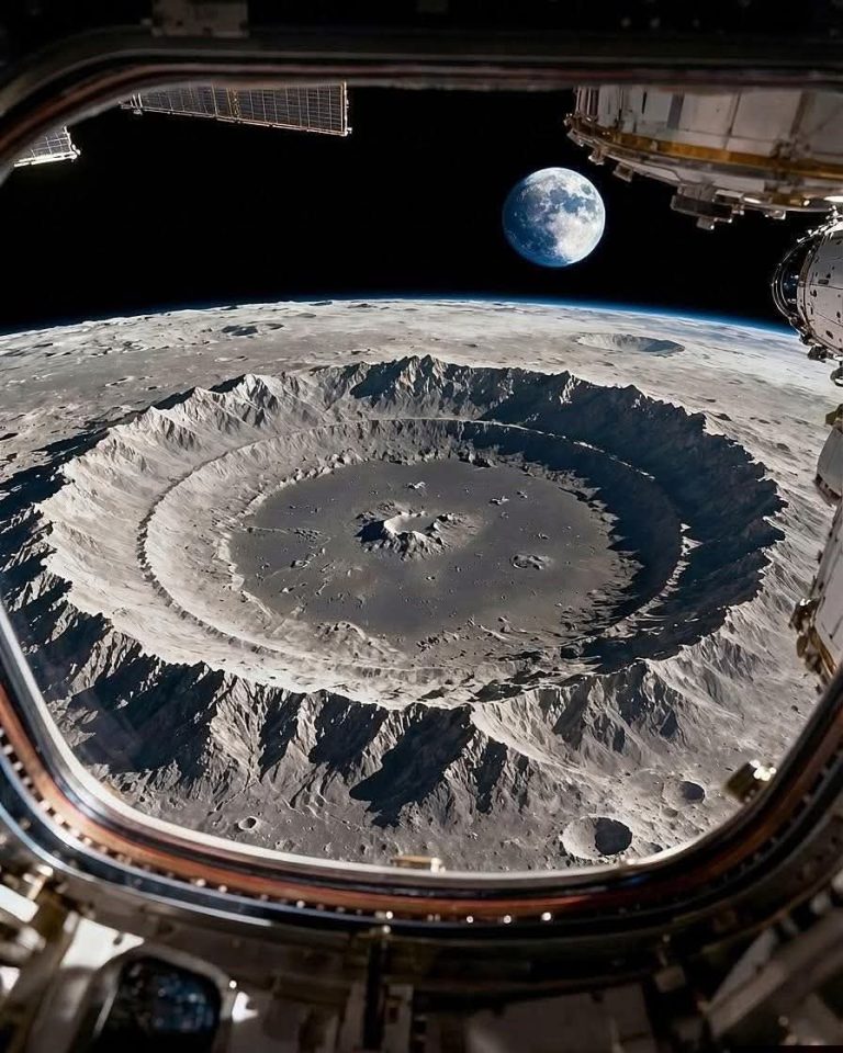 NASA difunde imagen inédita de la cuenca oriental de la Luna